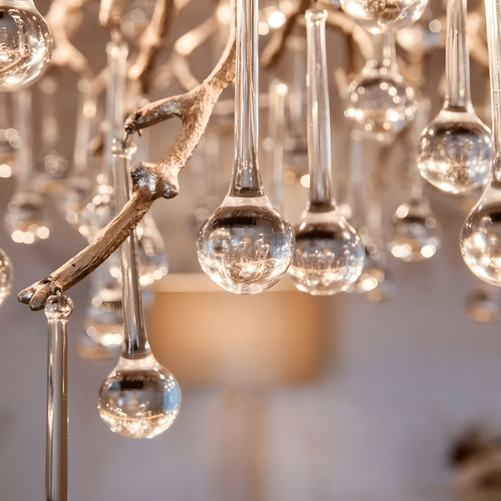 Dribble Chandelier Energy Efficient